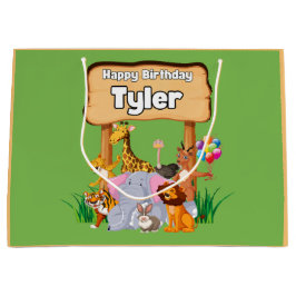 Niedliche Phantastische Zootierkid Große Geschenktüte