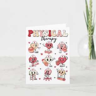 Niedliche Physikalische Therapie Valentinstag Pta  Karte