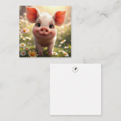 Niedliche Pigmentkarte Mitteilungskarte (Vorne/Hinten)