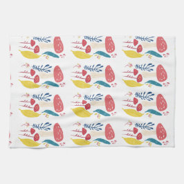 Niedliche Pilzdarstellung Geschirrtuch