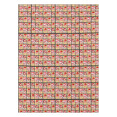 Niedliche Pilze aus dem Mushroomcore Weihnachtsges Tischdecke (Vorderseite)