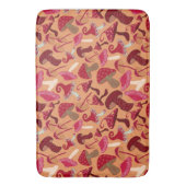 Niedliche Pilze Badematte (Vorderseite Vertikal)