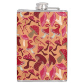 Niedliche Pilze Flachmann (Rückseite)