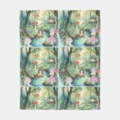 Niedliche Pilze für Menschen und Freunde Blanket Fleecedecke (Vorderseite)