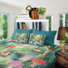 Niedliche Pilze für Menschen und Freunde Blanket Kissen