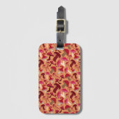 Niedliche Pilze Gepäckanhänger (Vorderseite Vertikal)