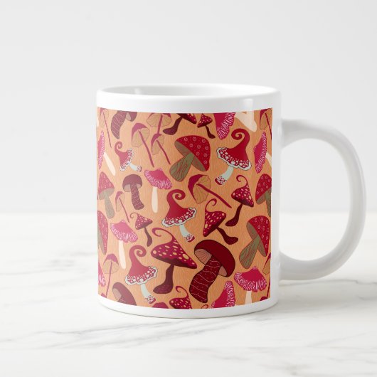 Niedliche Pilze Jumbo-Tasse (Rechts)