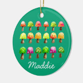 Niedliche Pilze Keramik Ornament (Links)