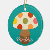 Niedliche Pilze Keramik Ornament (Links)