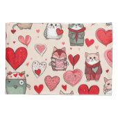 Niedliche Pilze Kissenbezug (Rückseite)