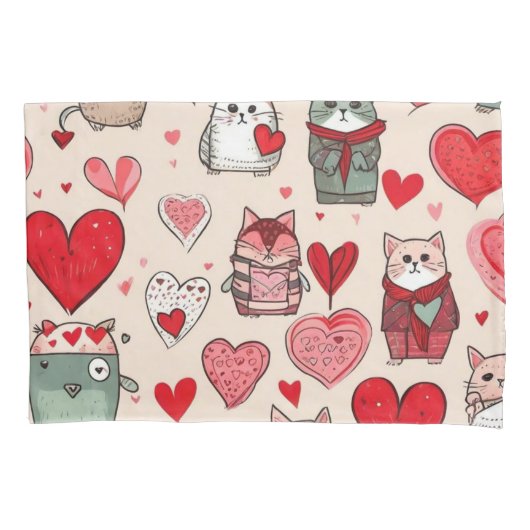 Niedliche Pilze Kissenbezug (Vorderseite)