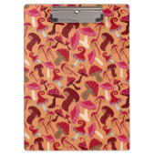 Niedliche Pilze Klemmbrett (Vorderseite)