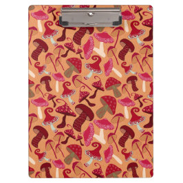 Niedliche Pilze Klemmbrett