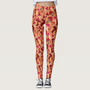 Niedliche Pilze Leggings