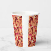 Niedliche Pilze Pappbecher (Links)