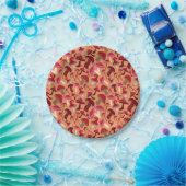 Niedliche Pilze Pappteller (Party)