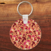 Niedliche Pilze Schlüsselanhänger (Vorderseite)