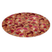 Niedliche Pilze Schneidebrett (Ecke)