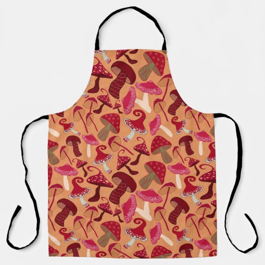 Niedliche Pilze Schürze (Vorderseite)