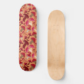 Niedliche Pilze Skateboard (Vorderseite)