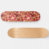 Niedliche Pilze Skateboard (Horizontal)