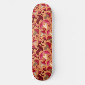 Niedliche Pilze Skateboard (Vorderseite)