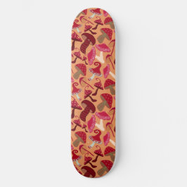 Niedliche Pilze Skateboard