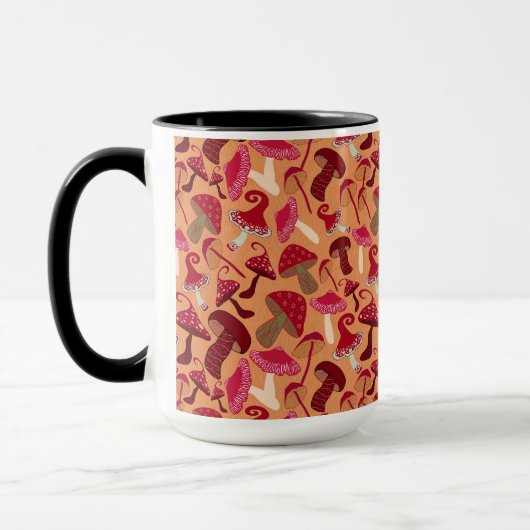 Niedliche Pilze Tasse (Links)