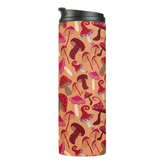 Niedliche Pilze Thermosbecher (Nach rechts gedreht)
