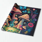 niedliche Pilzkernpapier Geschenkpapier (Ungerollt)