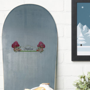 Niedliche Pilzkolonne Aufkleber