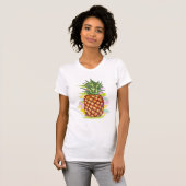 Niedliche PineApple-Illustration T-Shirt (Vorne ganz)