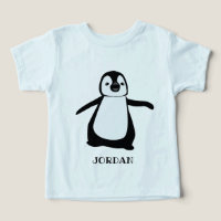 Niedliche Pinguin-Abbildung Personalisiert Baby
