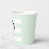 Niedliche Pinguin-Babydusche Pappbecher (Links)