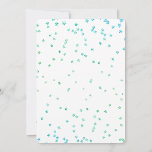 Niedliche Pinguin Boys 1. Geburtstag Einladung (Rückseite)