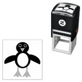 Niedliche Pinguin-Briefmarke Permastempel (Beispiel)