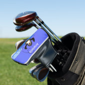 Niedliche Pinguin-Cartoon-Illustration Golf Headcover (In Situ)