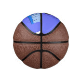 Niedliche Pinguin-Cartoon-Illustration Mini Basketball (Rechts)