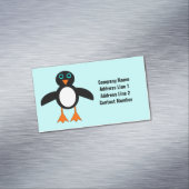 Niedliche Pinguin Custom Business Cards Magnetische Visitenkarte (Beispiel)
