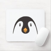 Niedliche Pinguin-Gesichter Mousepad (Mit Mouse)