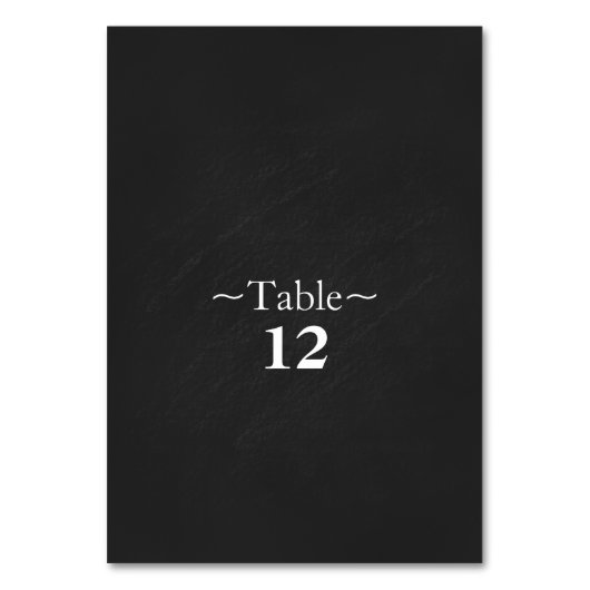 niedliche Pinguin-Hochzeit-Tischnummer Tischnummer (Rückseite)