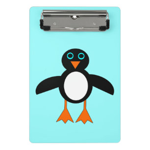 Niedliche Pinguin Mini-Zwischenablage Mini Klemmbrett
