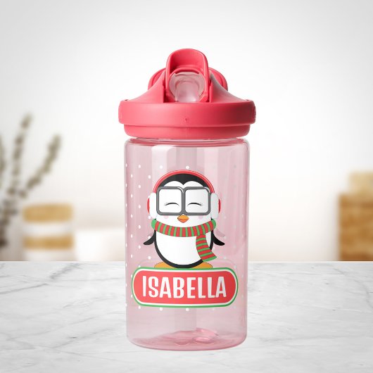 Niedliche Pinguin Personalisierte Wasserflasche fü Trinkflasche