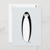 Niedliche Pinguin Postkarte (Vorne/Hinten)