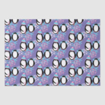 Niedliche Pinguin Snowflakes Whimsical