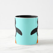 Niedliche Pinguin-Tasse Tasse (Zentrum)