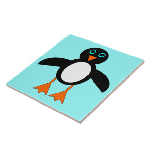 Niedliche Pinguin Tile Fliese