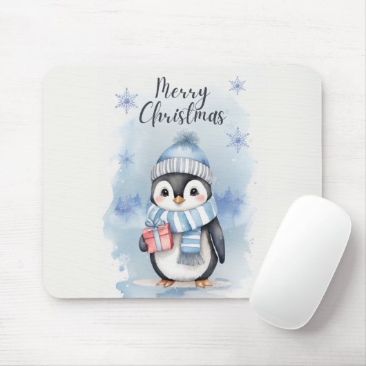 Niedliche Pinguine 2 Mousepad (Mit Mouse)
