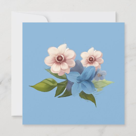 Niedliche Pinguine Bezeichnung zweisprachiger Text Einladung (Rückseite)