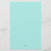 Niedliche Pinguine Briefpapier (Rückseite)